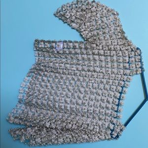 gold pearl y shirt small/medium